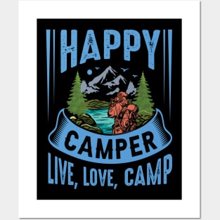 LIVE LOVE CAMP Posters and Art